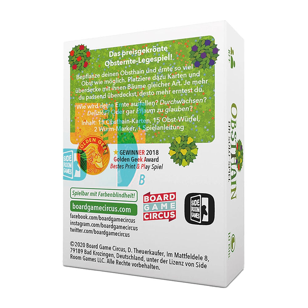 Board Game Circus Obsthain (d)