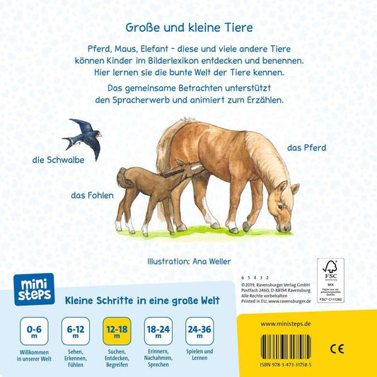 Ravensburger ministeps: My very first animal encyclopedia