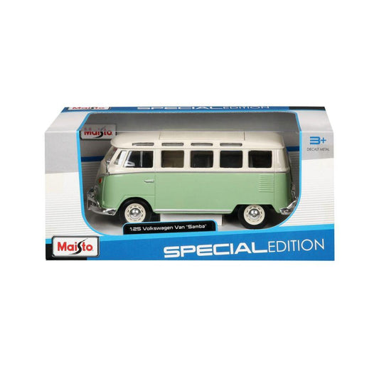 Maisto Volkswagen Bulli T1 Van Samba vert 1/24
