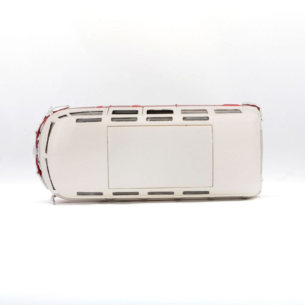 Maisto Volkswagen Bulli T1 Van Samba Rouge/Blanc 1/24