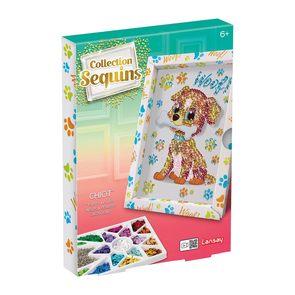 Collection Sequins Sequin Art Dog