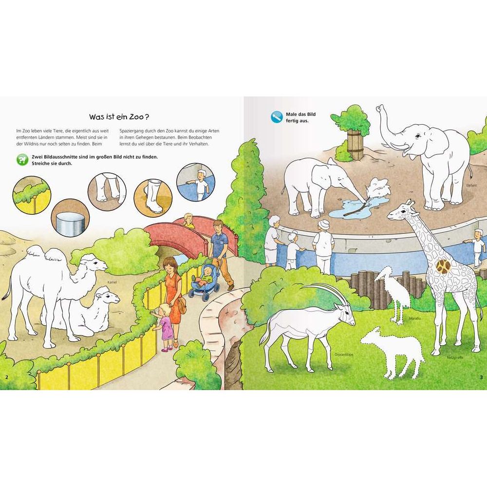 Ravensburger Wieso? Weshalb? Warum? aktiv-Heft: Im Zoo