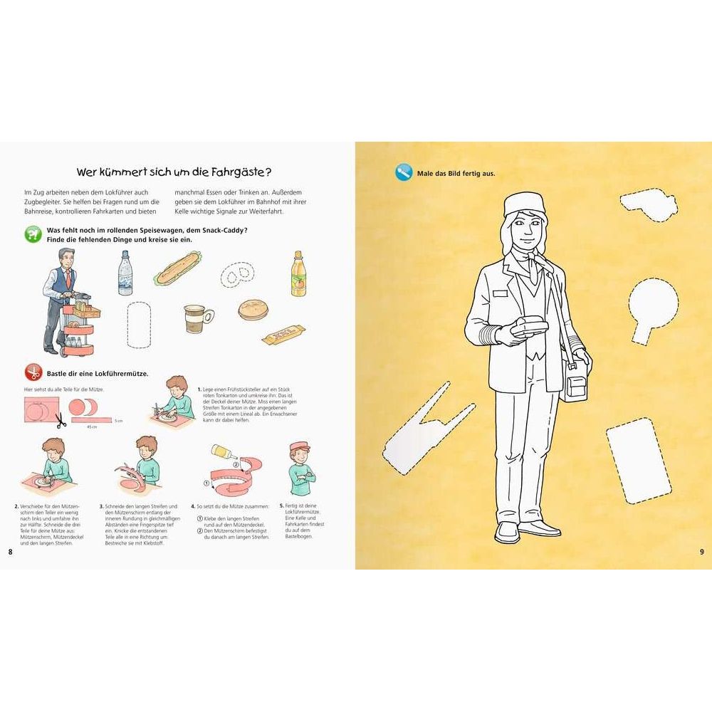 Ravensburger Wieso? Weshalb? Warum? aktiv-Heft: Eisenbahn