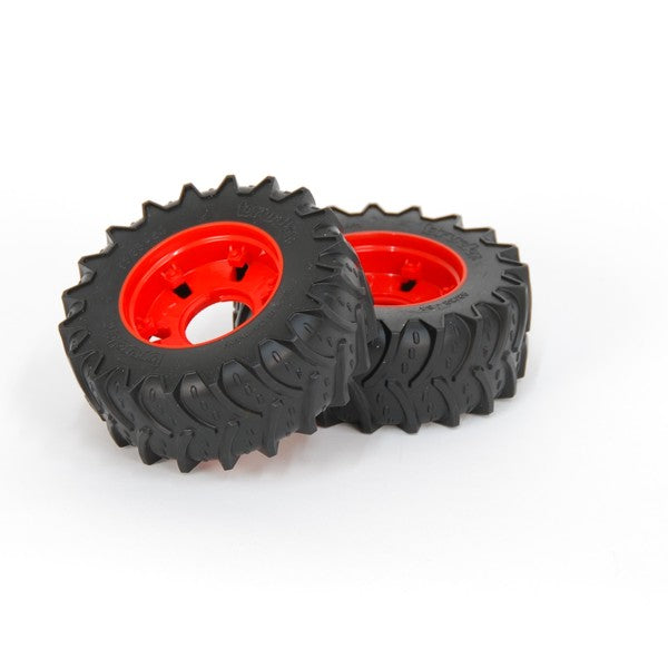 Bruder front wheels left and right for Claas Axion 950