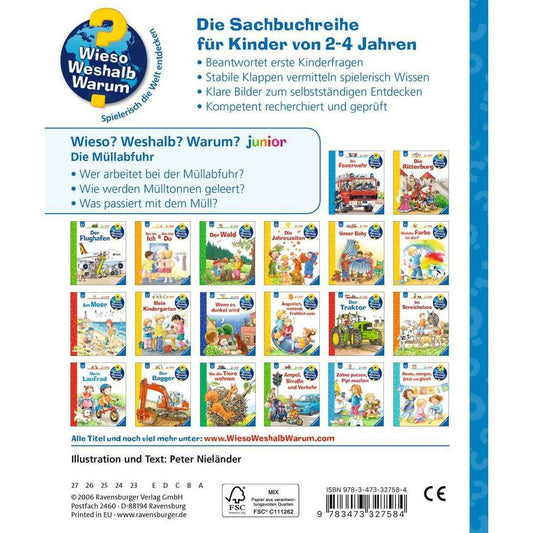 Ravensburger Wieso? Weshalb? Warum? junior, Band 16: Die Müllabfuhr