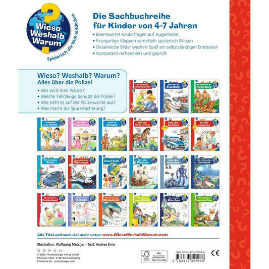 Ravensburger Wieso? Weshalb? Warum?, Band 22: Alles über die Polizei