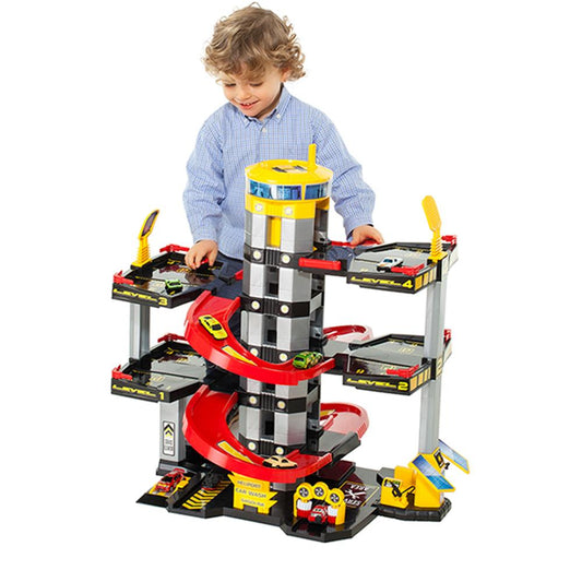 Molto Parking Etagen und Schienen