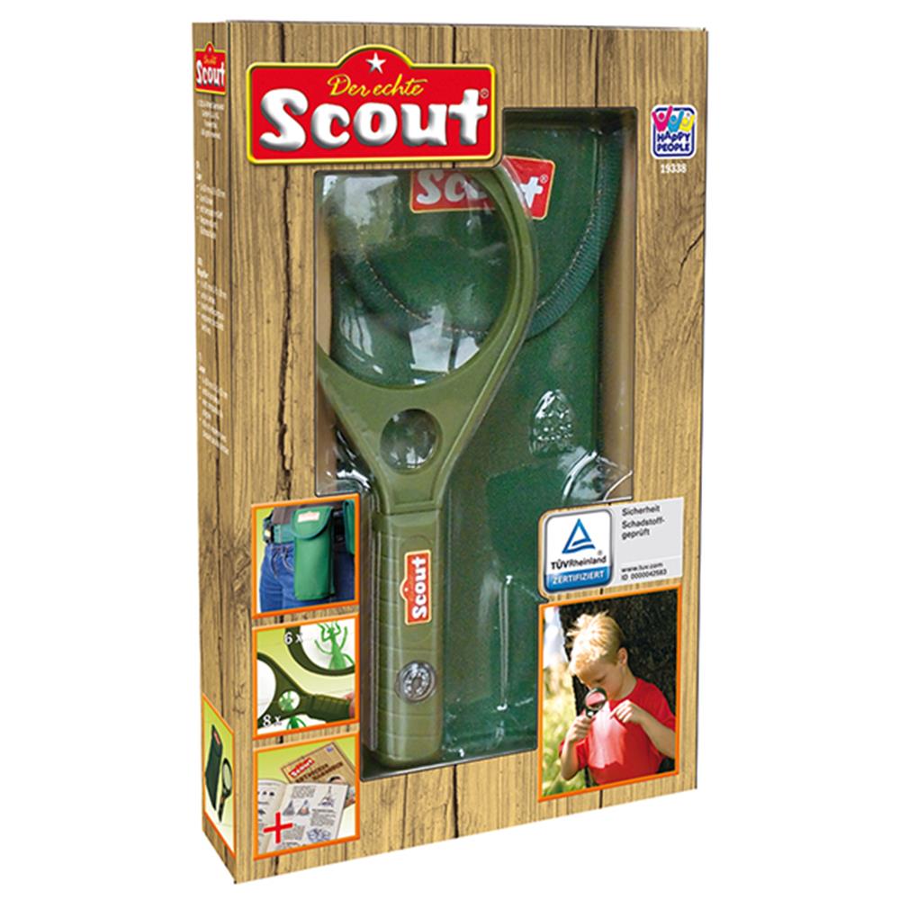 Happy People Scout Magnifying Glass with Compass