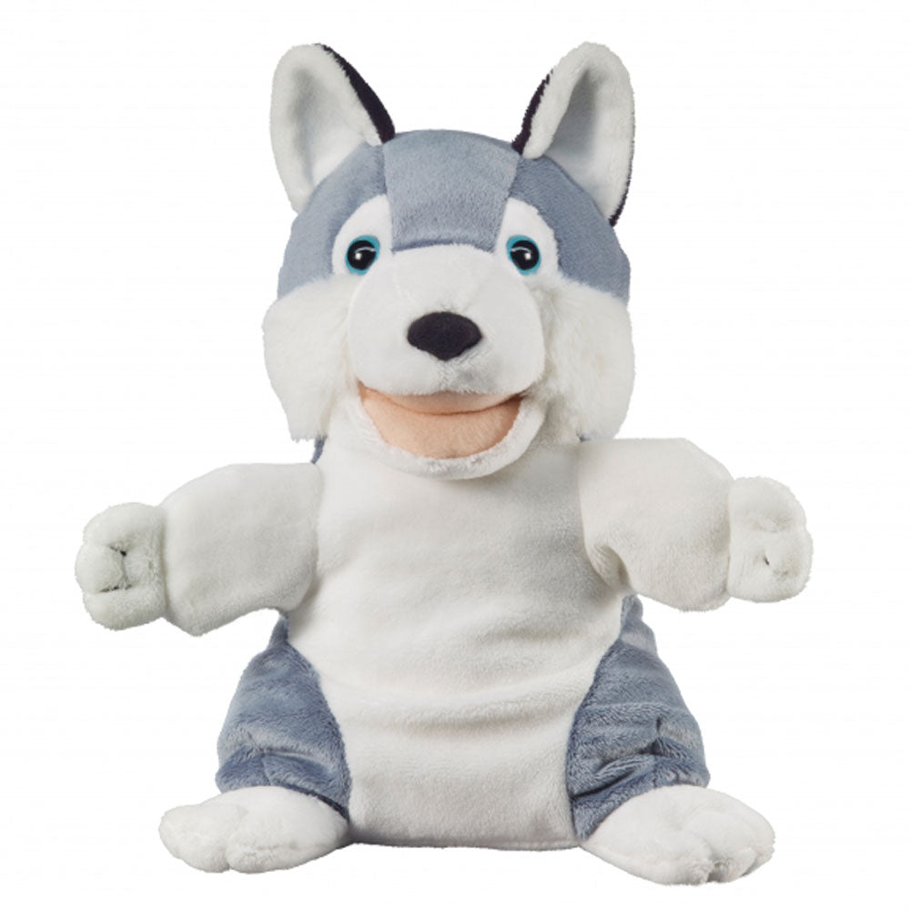 Marionnette Husky, 24 cm