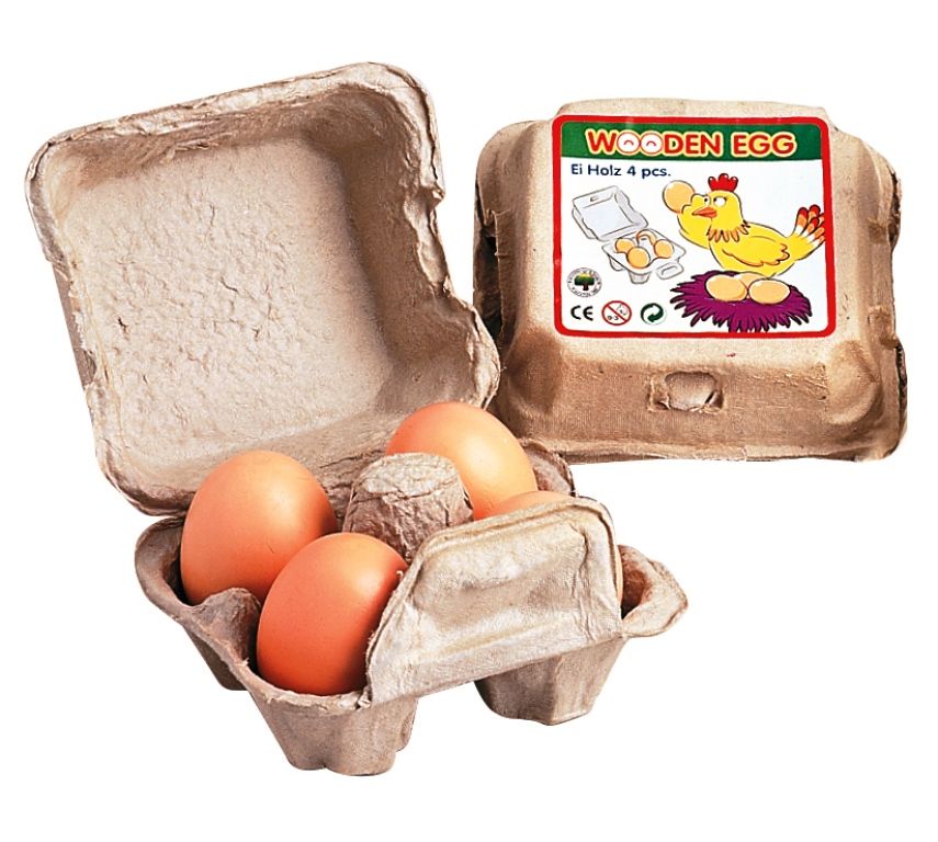 Spielba 4 Eier im Eierkarton