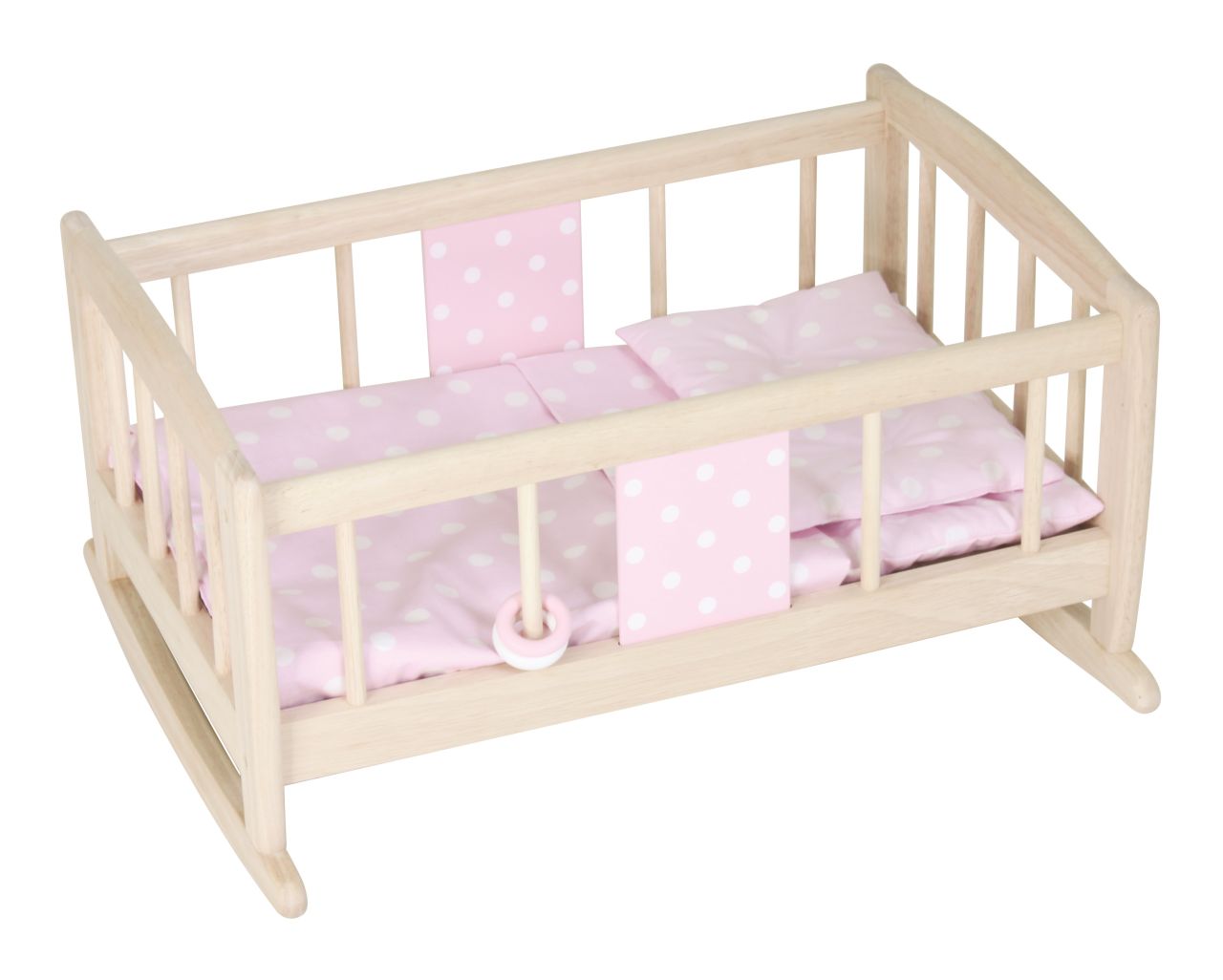 Spielba Puppen-Wiege mit Inhalt