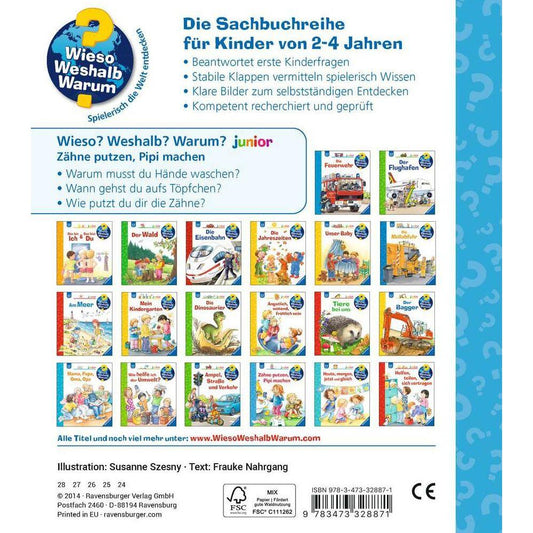 Ravensburger Wieso? Weshalb? Warum? junior, Band 52: Zähne putzen, Pipi machen