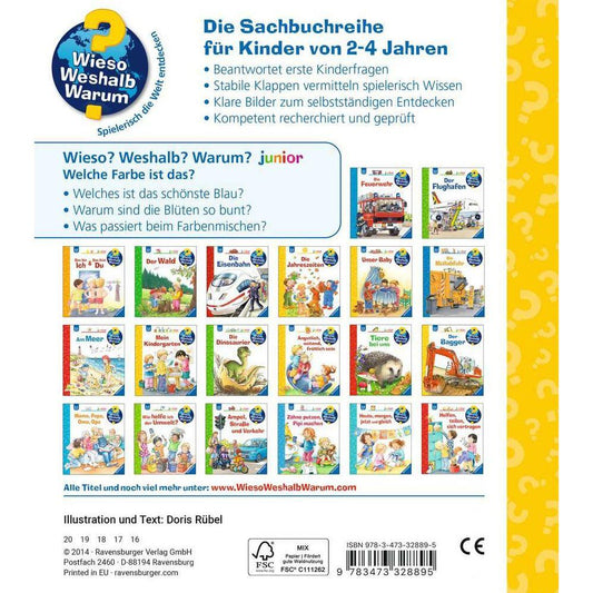 Ravensburger Wieso? Weshalb? Warum? junior, Band 13: Welche Farbe ist das?