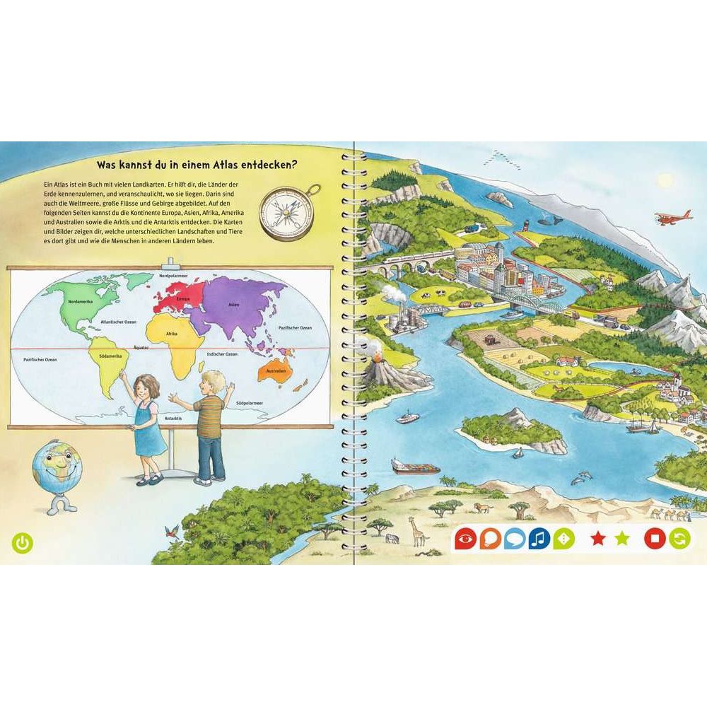 Ravensburger tiptoi® My big world atlas