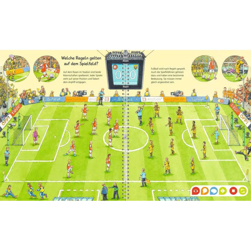 Ravensburger tiptoi® Why? How? What for? The world of football
