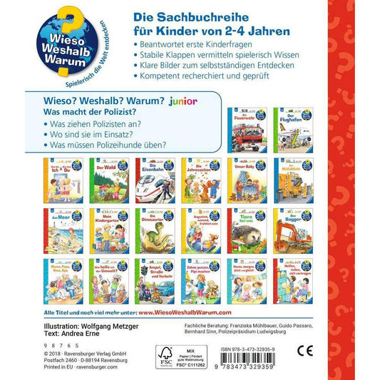 Ravensburger Wieso? Weshalb? Warum? junior, Band 65: Was macht der Polizist?