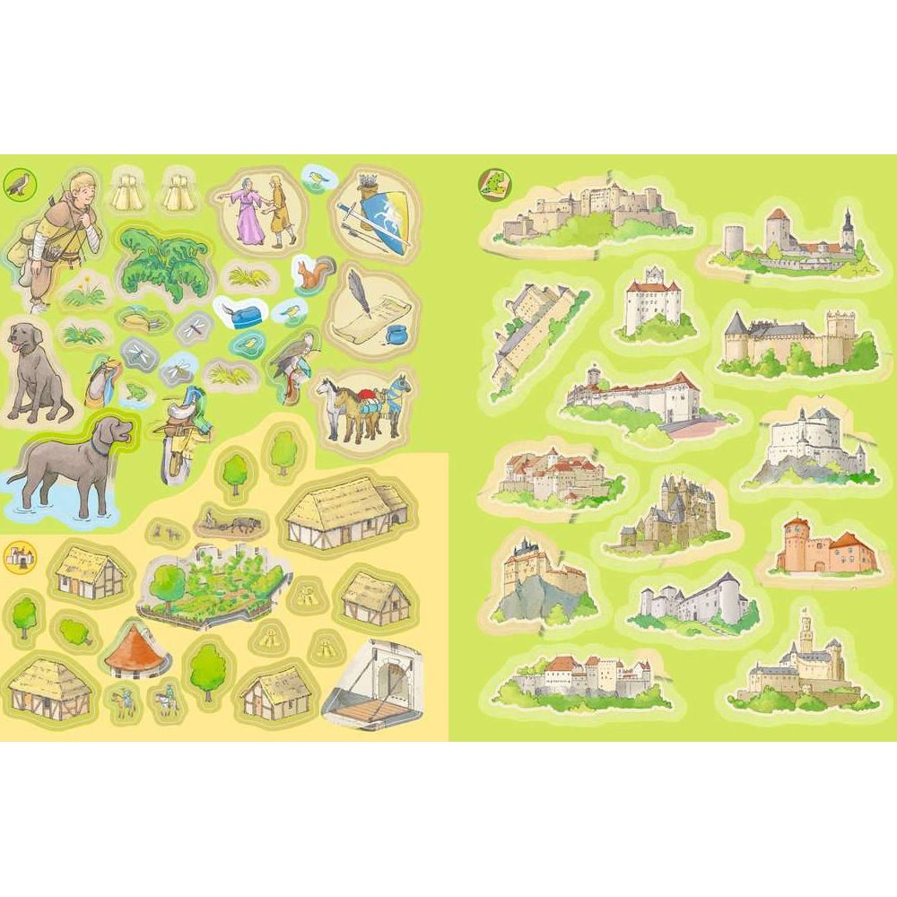 Ravensburger Pourquoi ? Pour quelle raison? Pourquoi? Livre d'autocollants : Chevalier