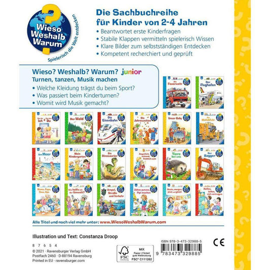 Ravensburger Wieso? Weshalb? Warum? junior, Band 71: Turnen, tanzen, Musik machen