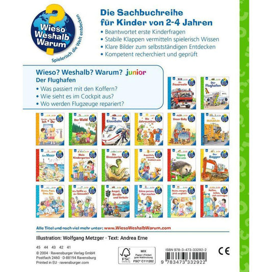 Ravensburger Wieso? Weshalb? Warum? junior, Band 3: Der Flughafen