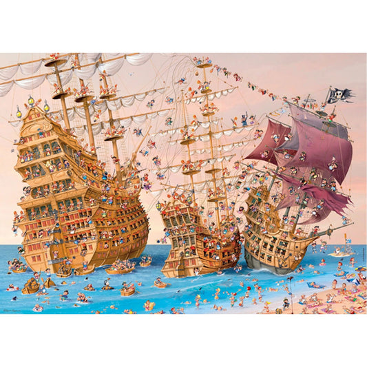 Puzzle Ruyer, Corsair - Triangular Puzzle, 1000 Teile