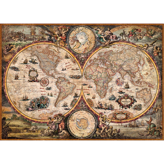 Puzzle Vintage World - Standard Puzzle, 2000 Teile