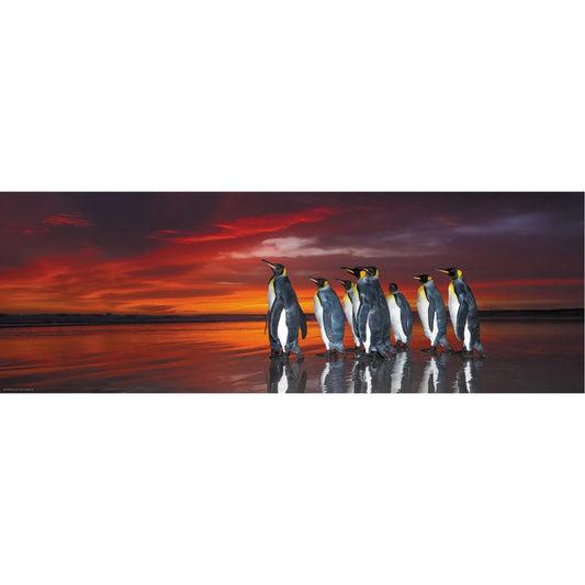 Heye Puzzle King Penguins Panorama, 1000 pieces