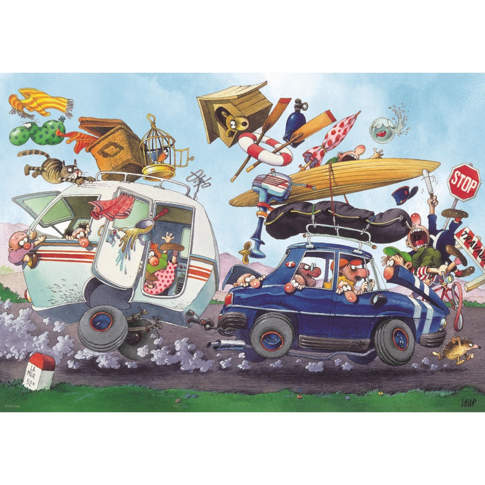 Hey Puzzle, en vacances ! Norme 500 pièces