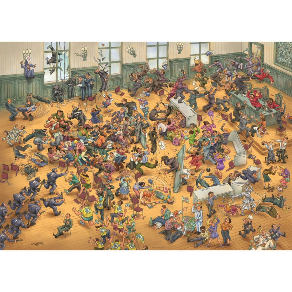 Hé Puzzle Justice pour tous ! Triangulaire 1000 pièces