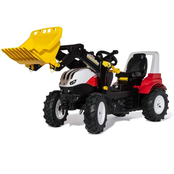 Rolly Toys rollyFarmtrac Steyr 6300 Terrus CVT with front loader and pneumatic tires