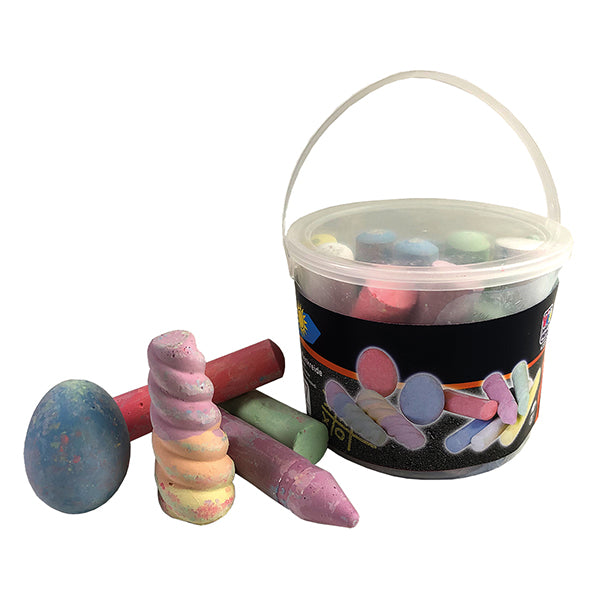 Craie de rue, 17 pièces