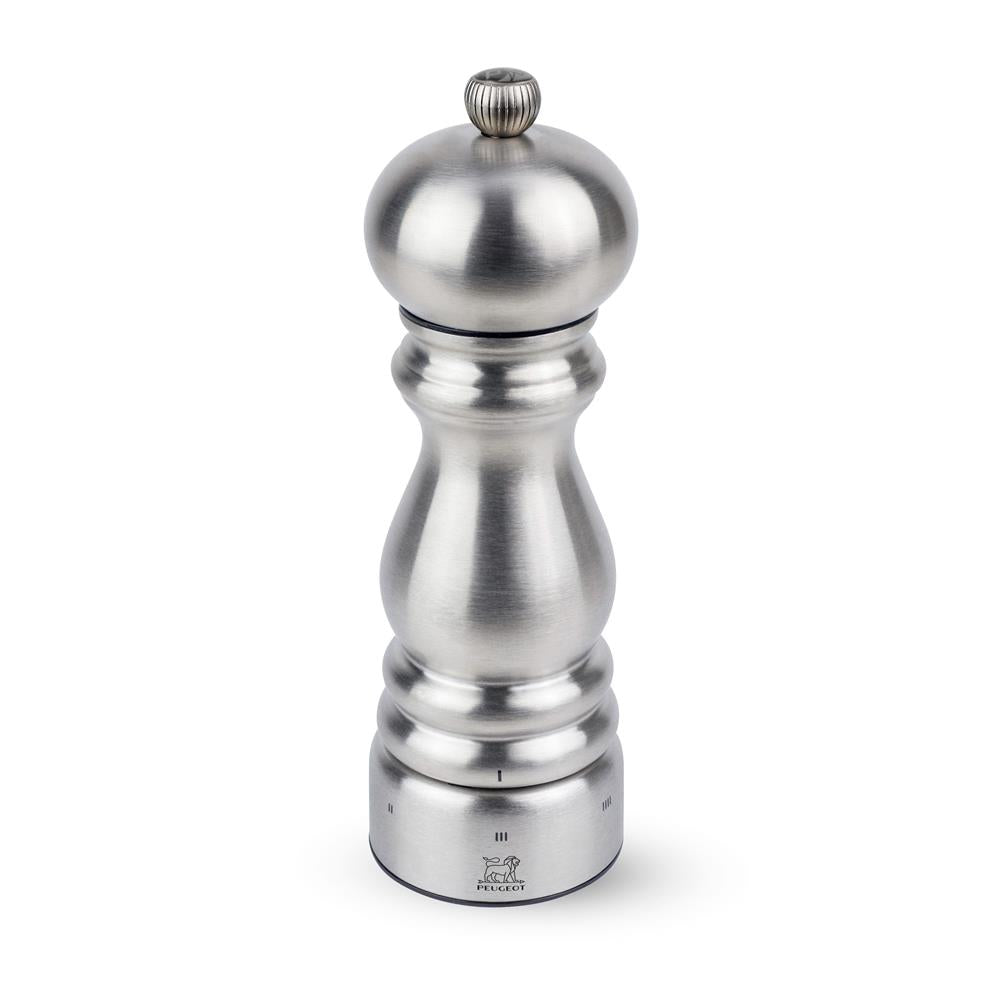 Peugeot Paris Chef pepper mill, 18 cm, silver