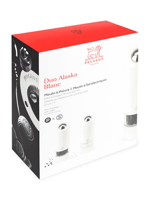 Peugeot Alaska Duo, 17 cm, white