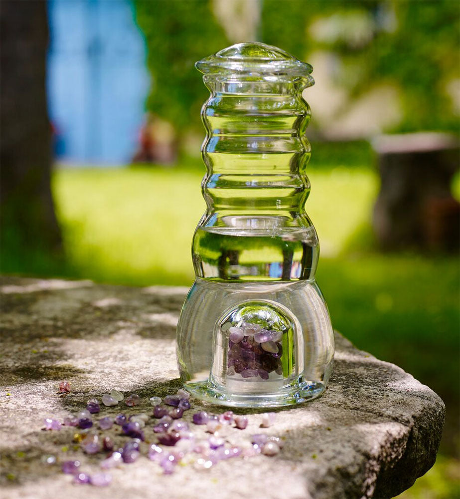 Carafe à eau Cadus 1 litre, pierres précieuses