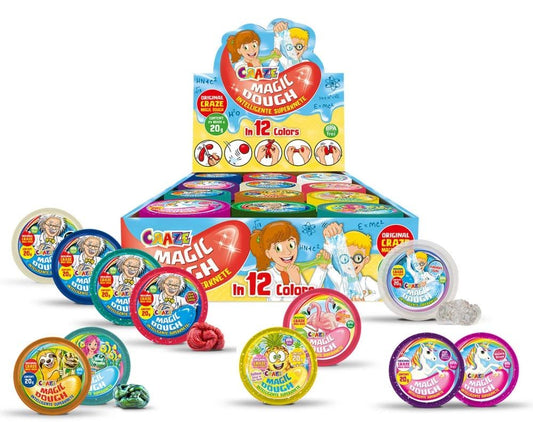 Craze Magic Dough Dose 15g, assortiert