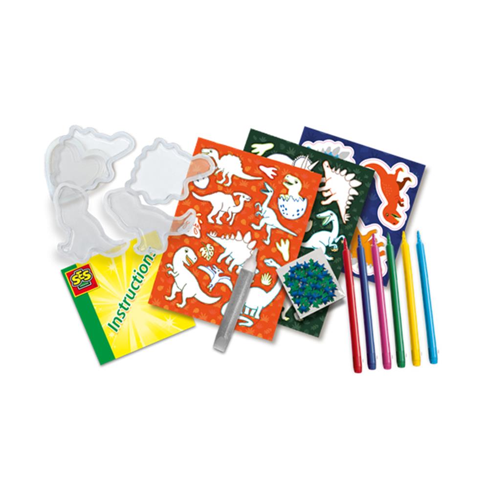 Créateur d'autocollants SES dinosaures