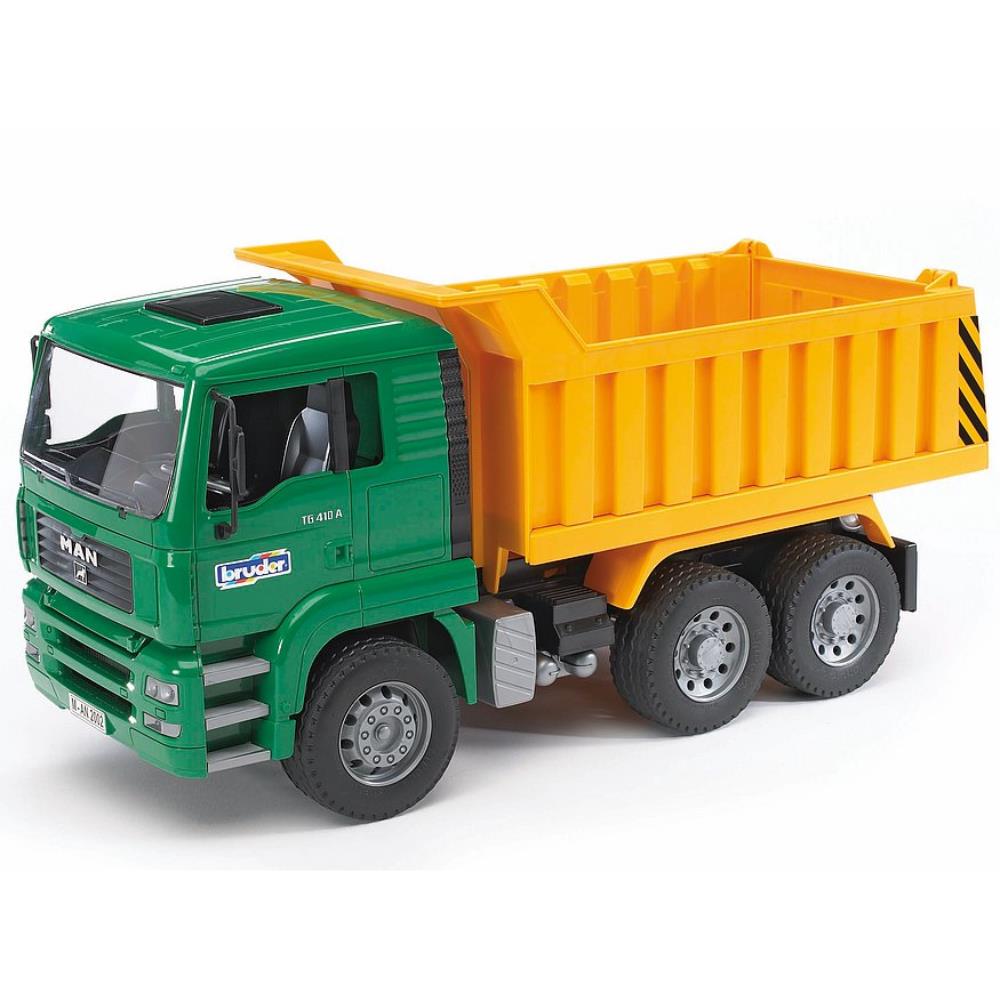 Bruder MAN truck with tipping trough