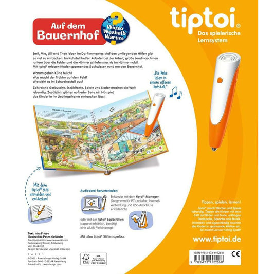 Ravensburger tiptoi® Why? How? What for? On the farm