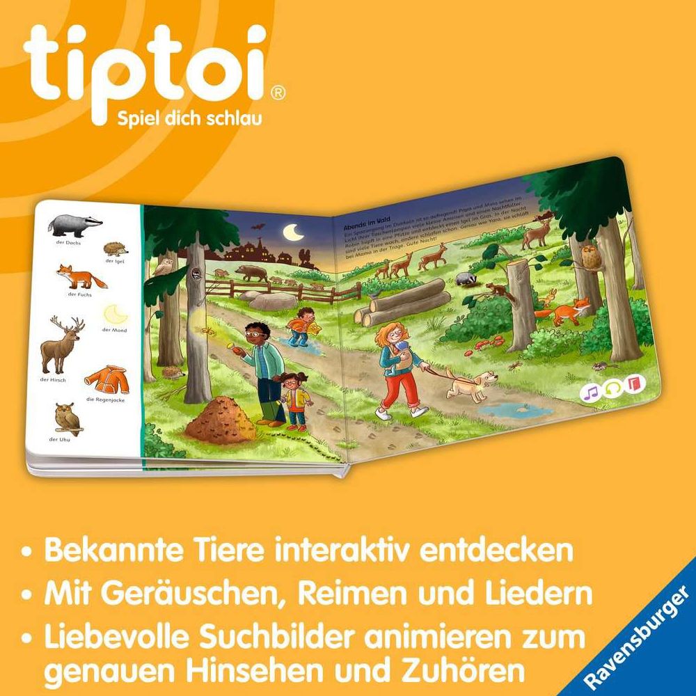 Ravensburger tiptoi® Search and Discover: My Animals