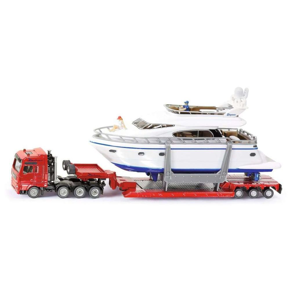 Transport lourd Siku avec yacht