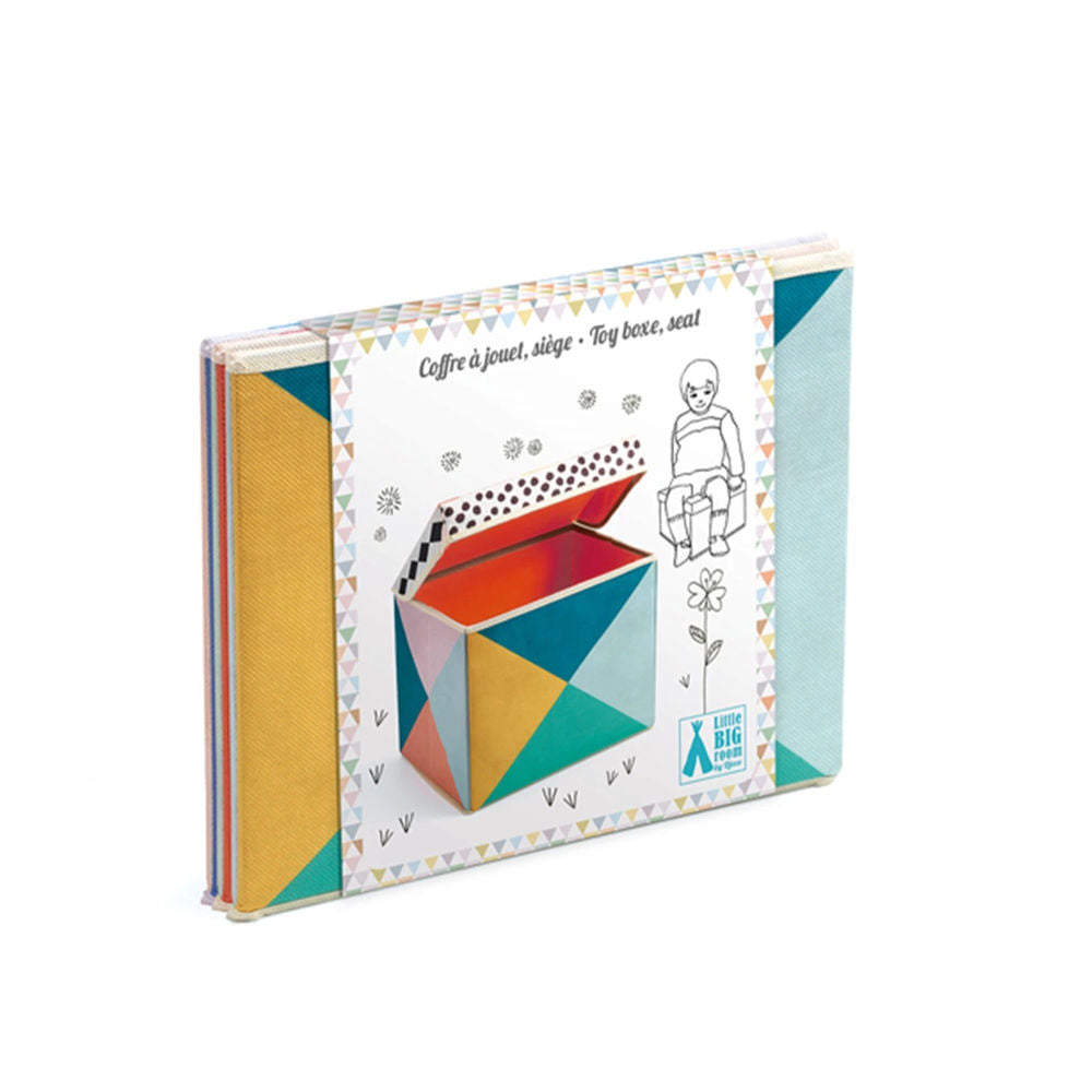 Djeco boîte de rangement Géométrique