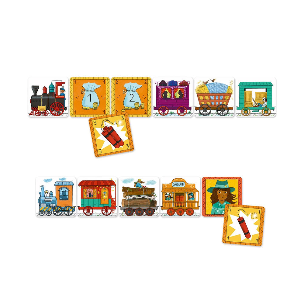 Djeco card game Golden Train (mult)