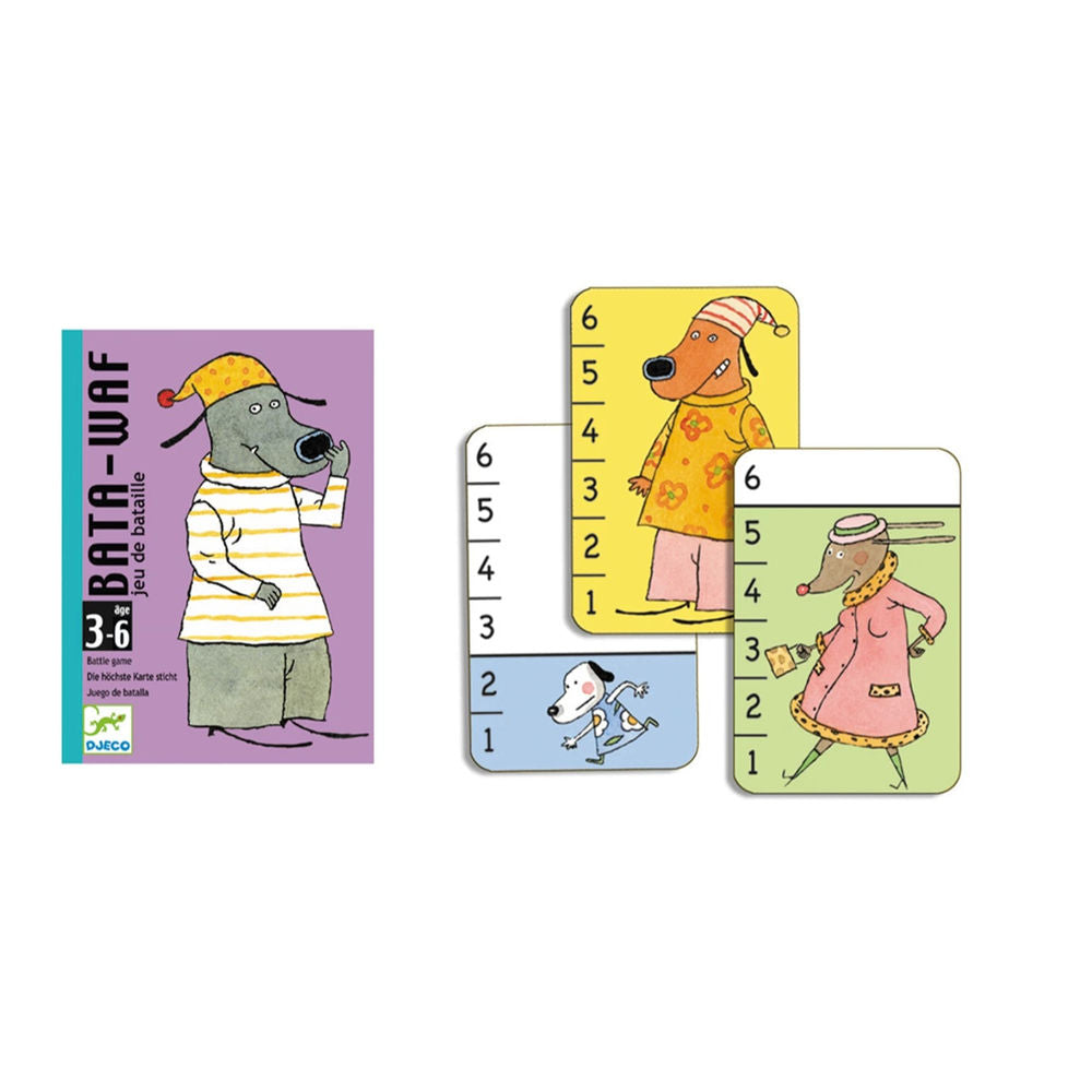 Djeco card game Bata-Waf