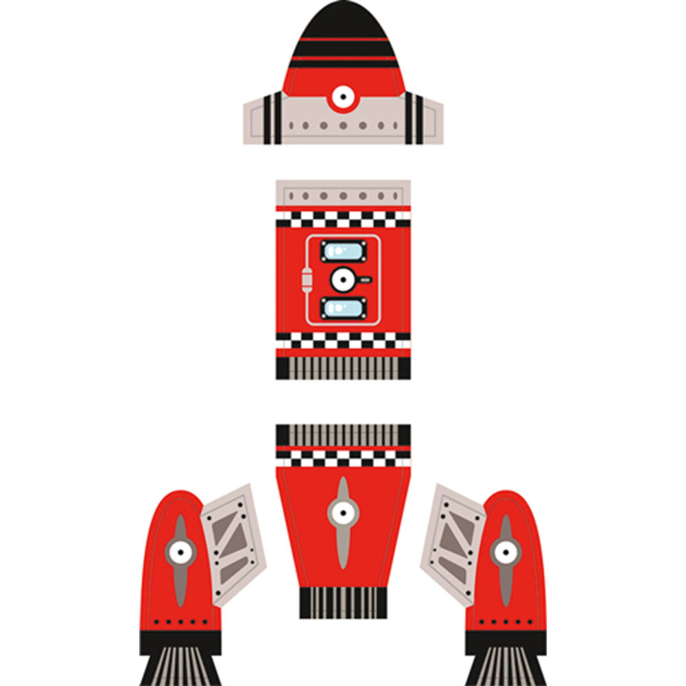 Djeco Tap Tap Raumfahrt