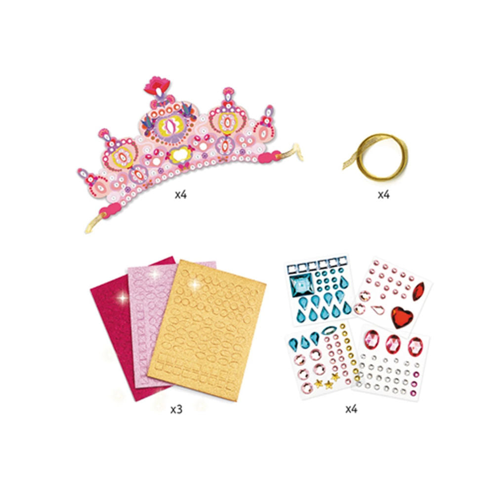 Djeco Do it Yourself - Diadèmes Mosaïque Princesse