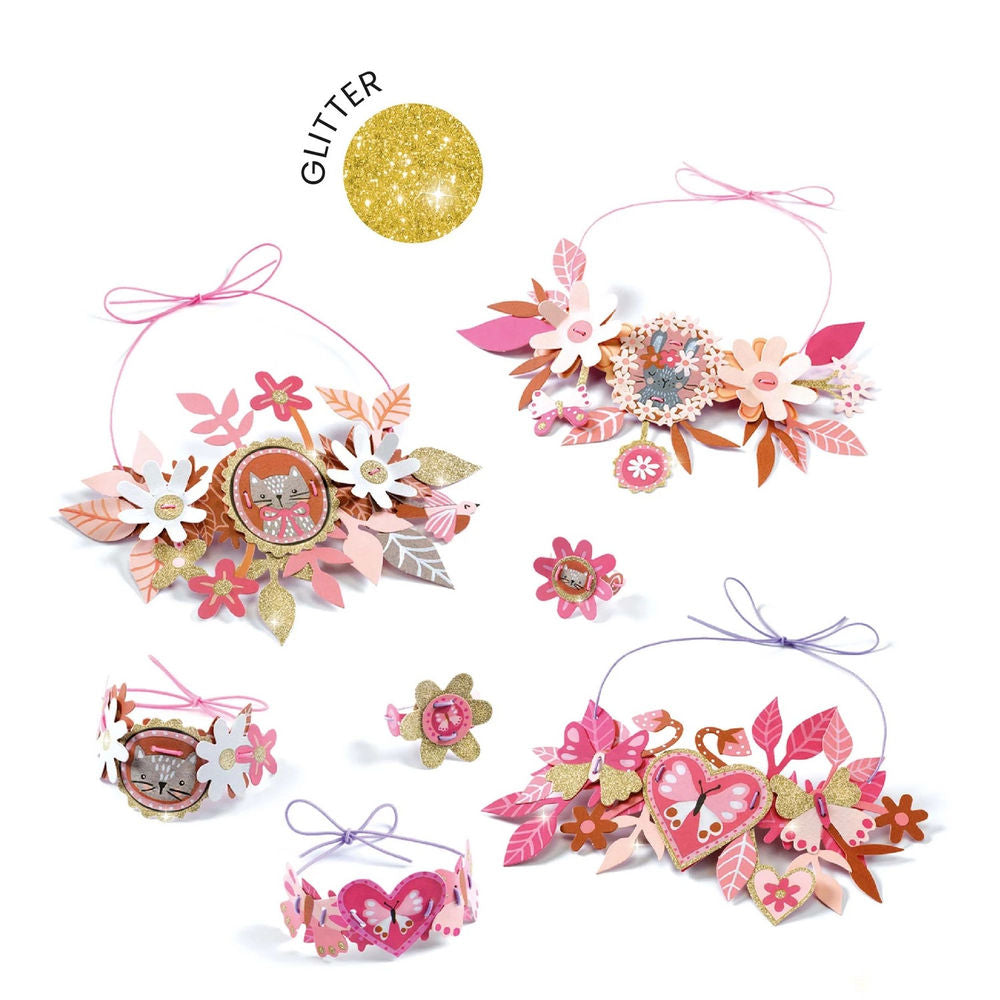 Djeco DIY - Jewellery Fun Glitter