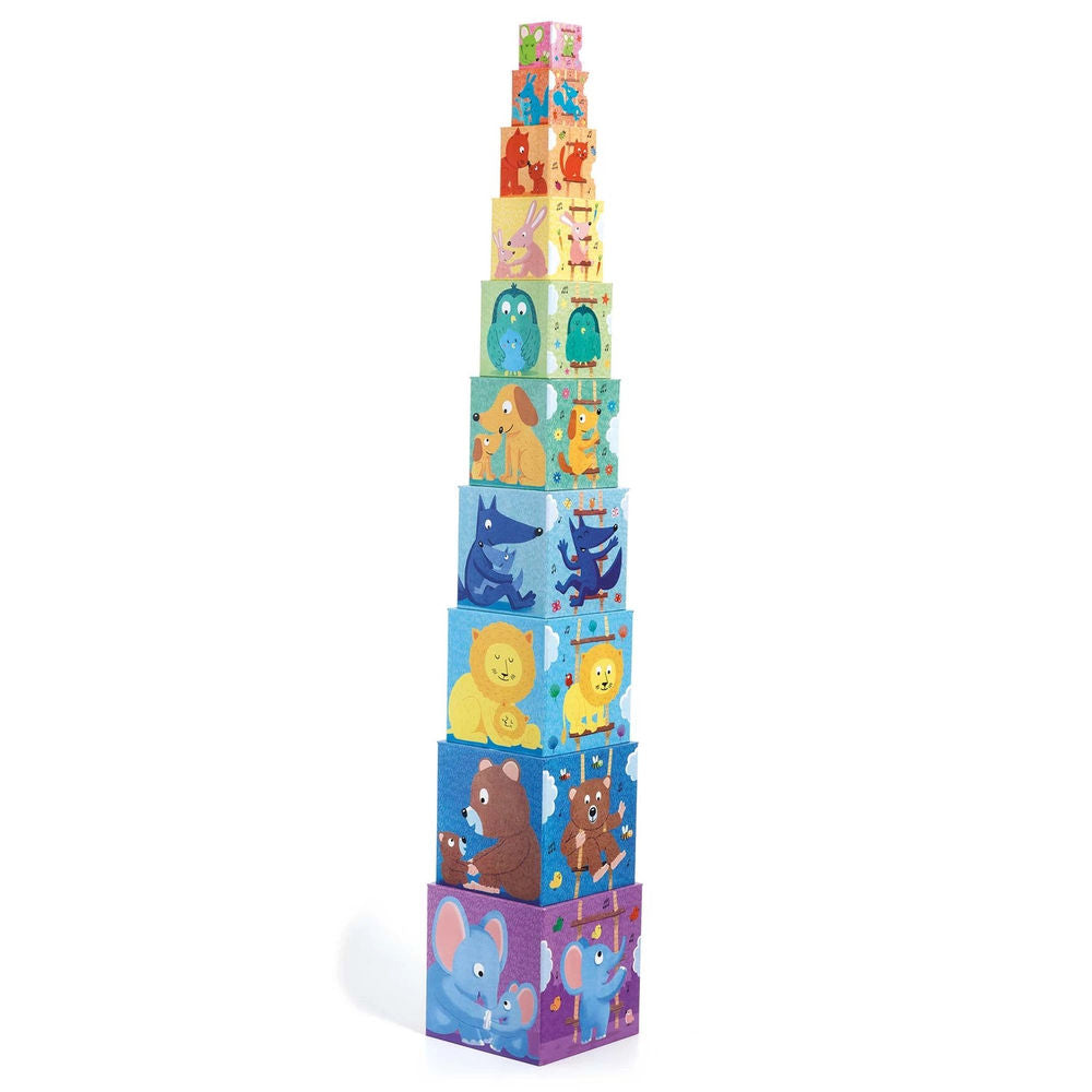 Djeco Pyramide Arc-en-ciel