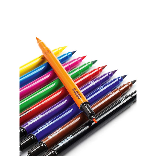 Djeco 10 felt brushes classic