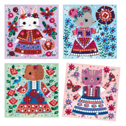 Djeco mosaïque animaux mignons