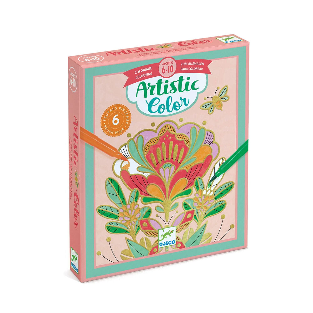 Djeco Fleur de couleur artistique