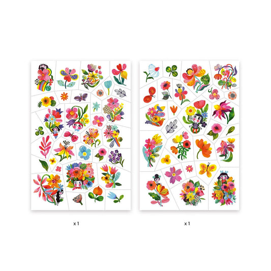 Djeco Tattoos Wasserblume